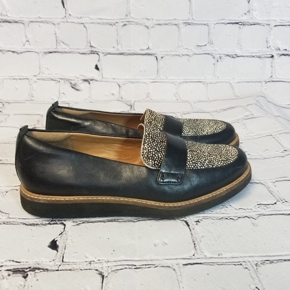 Clarks Glick Avalee black spotted loafers - Picture 3 of 10